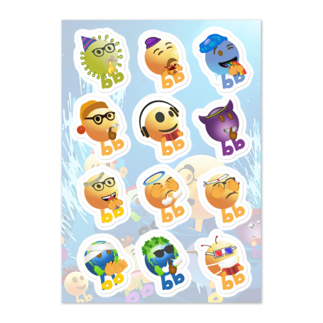 Megabb MaMa Stickers - Emojibb