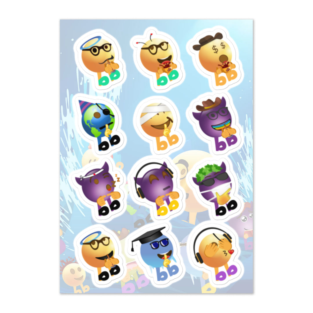 Megabb MaMa Stickers - Emojibb