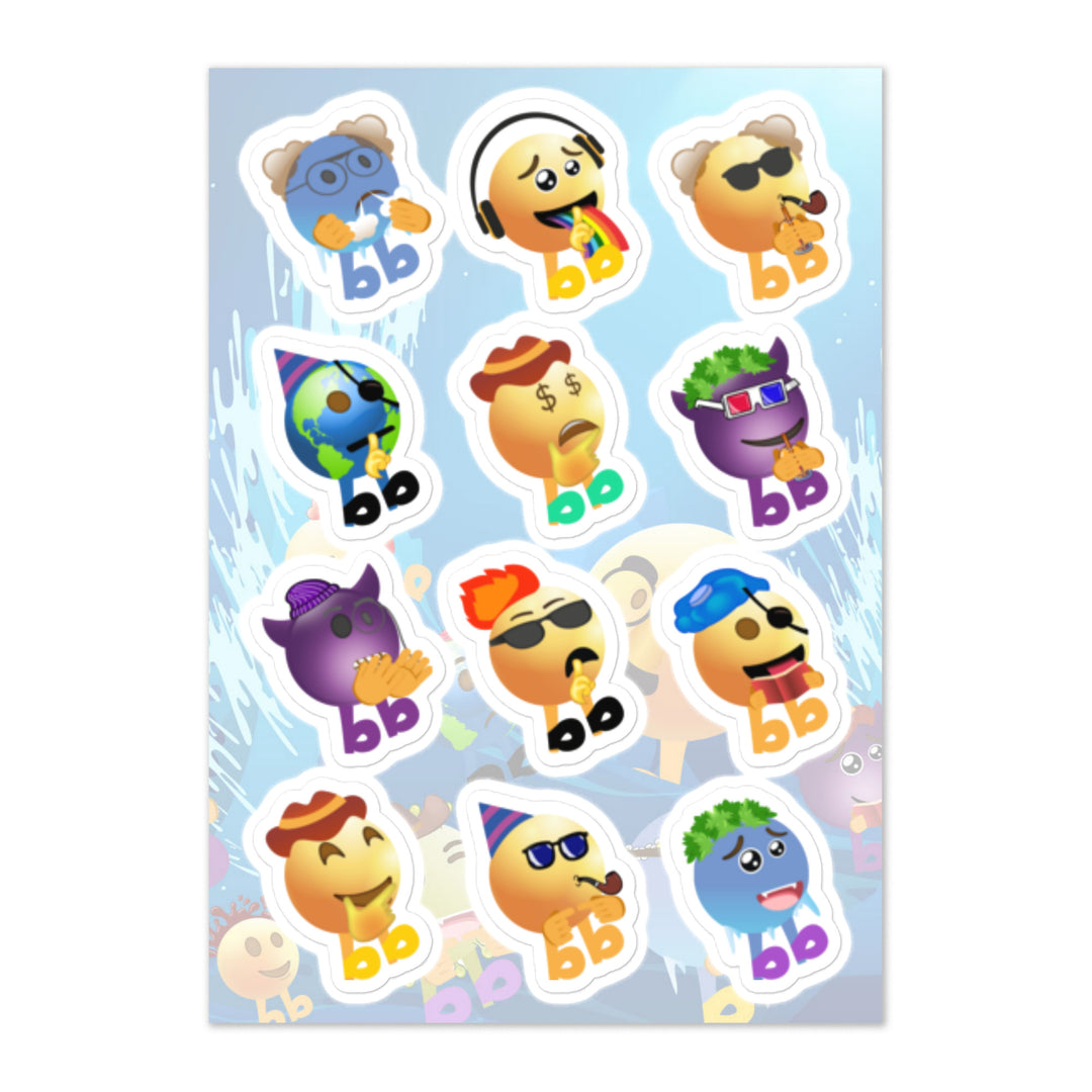 Megabb MaMa Stickers - Emojibb