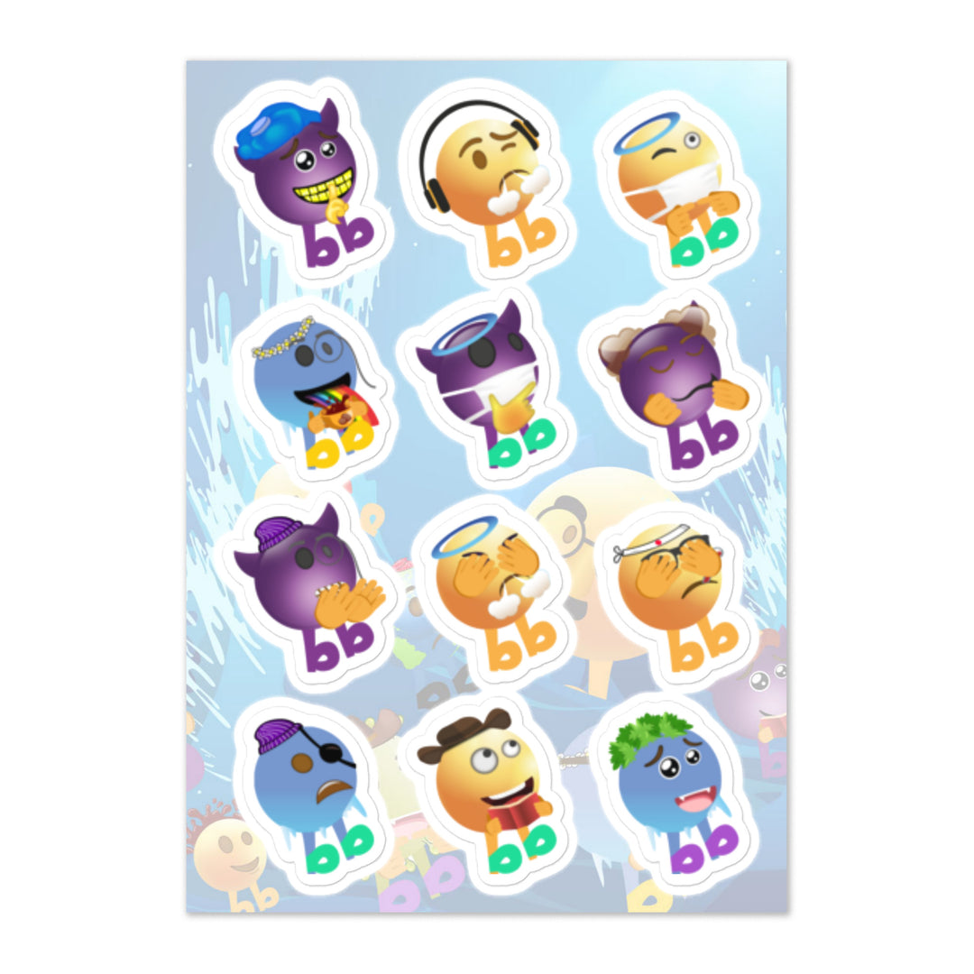 Megabb MaMa Stickers - Emojibb