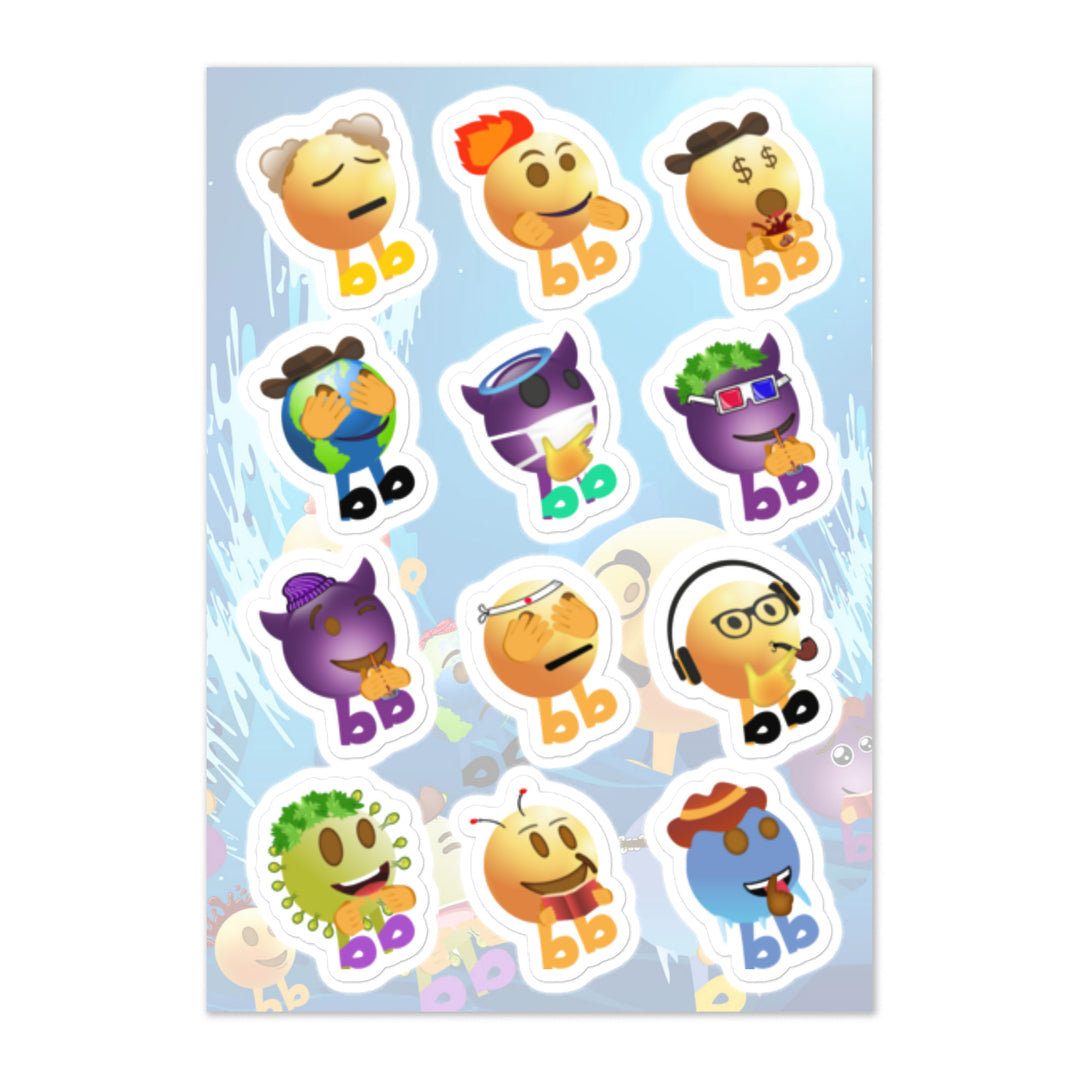 Megabb MaMa Stickers - Emojibb