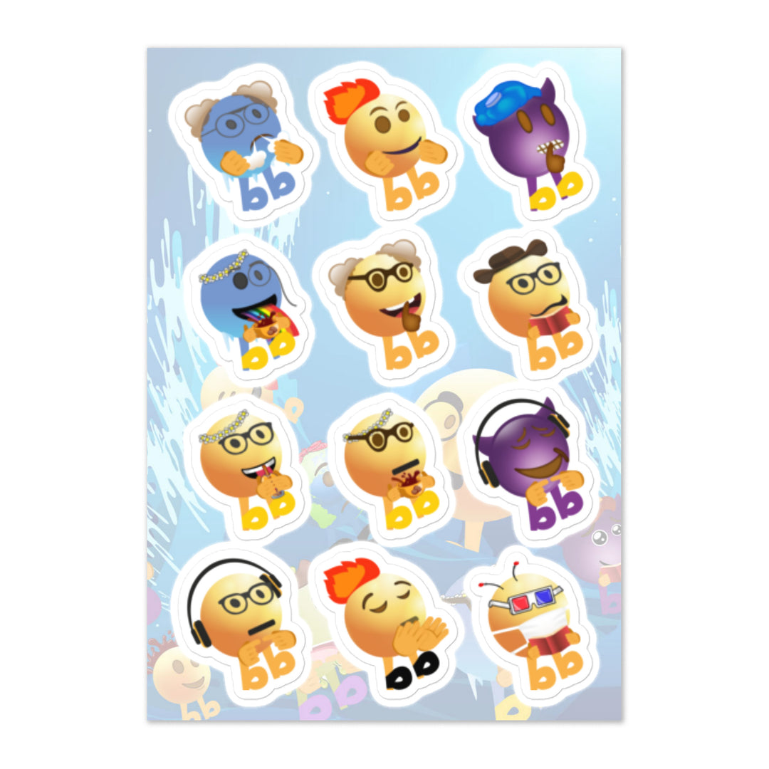 Megabb MaMa Stickers - Emojibb