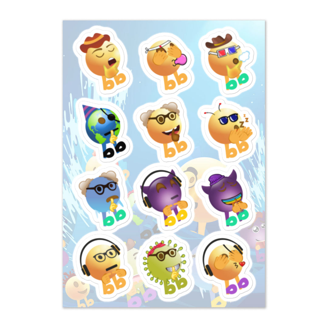 Megabb MaMa Stickers - Emojibb