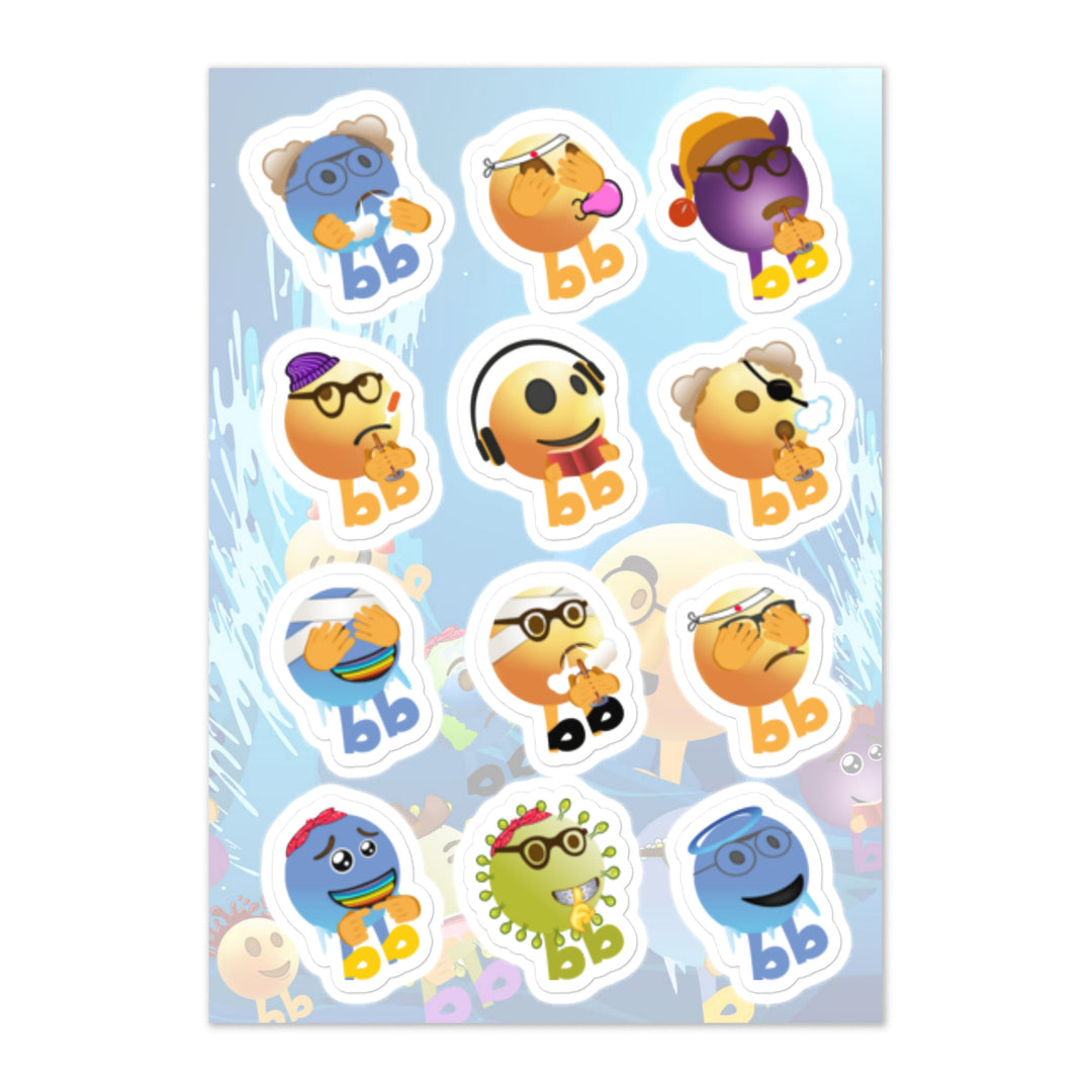 Megabb MaMa Stickers - Emojibb