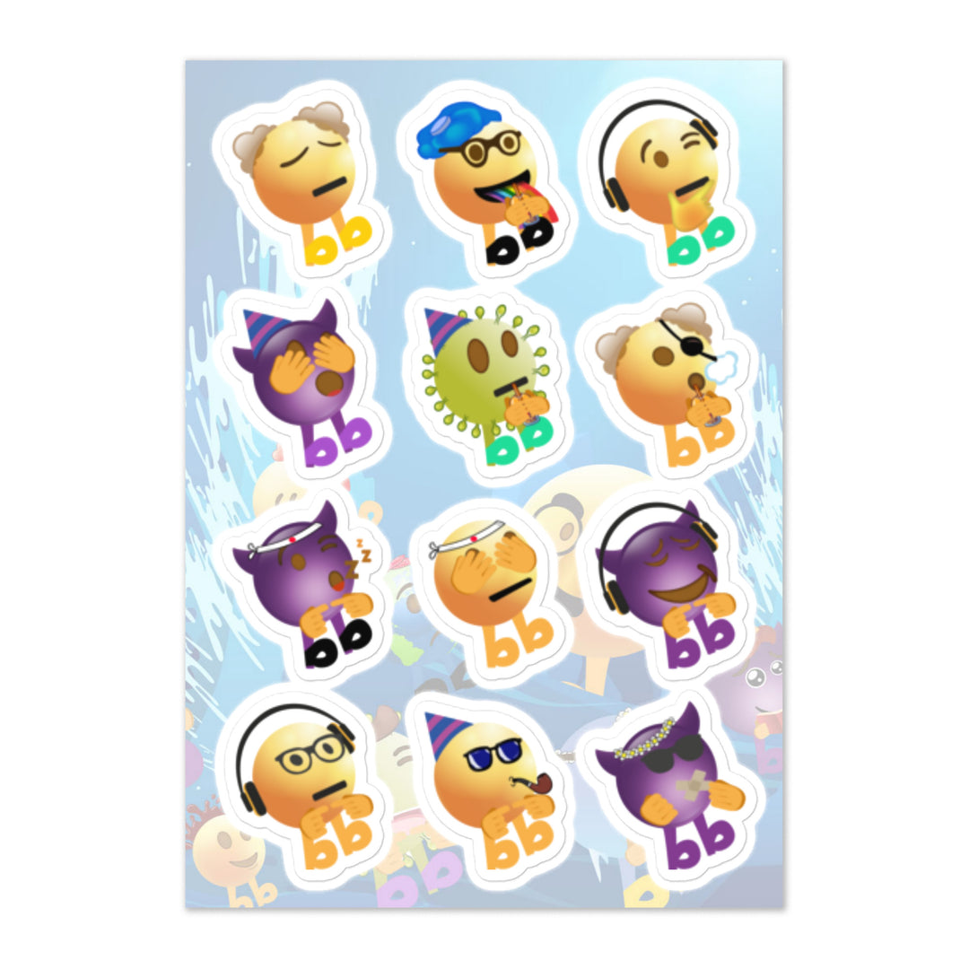 Megabb MaMa Stickers - Emojibb