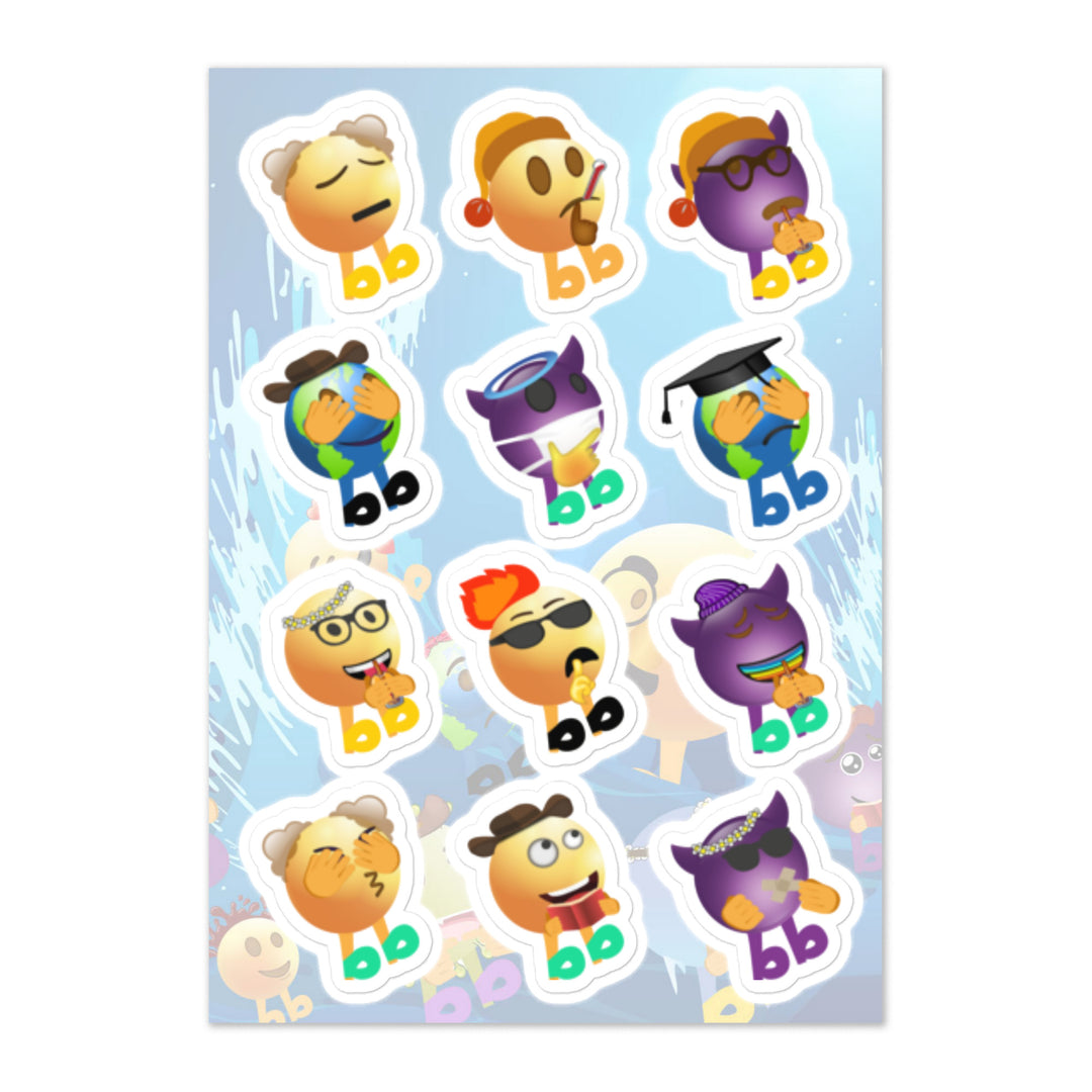 Megabb MaMa Stickers - Emojibb