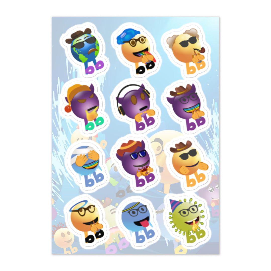 Megabb MaMa Stickers - Emojibb