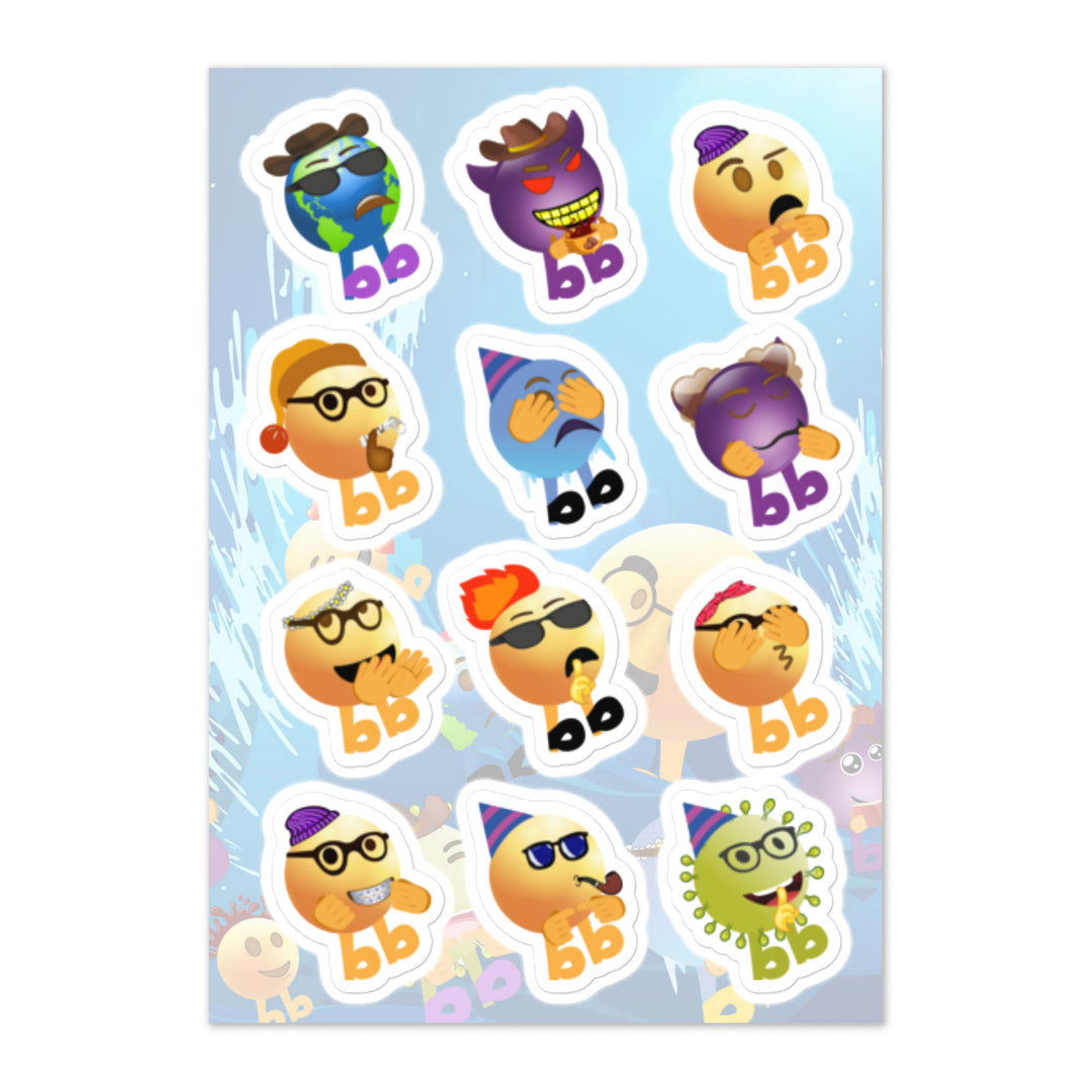 Megabb MaMa Stickers - Emojibb