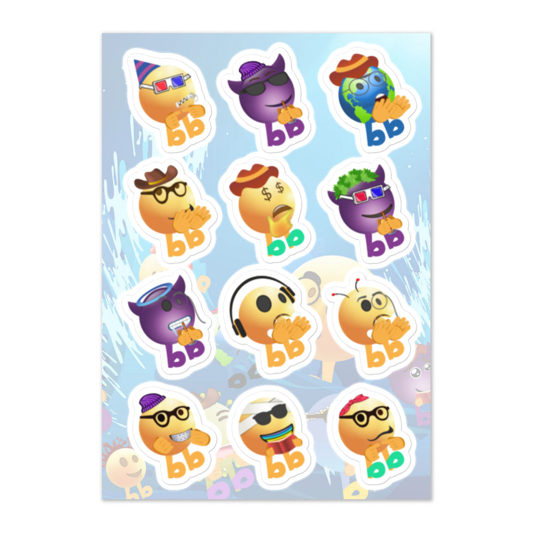 Megabb MaMa Stickers - Emojibb