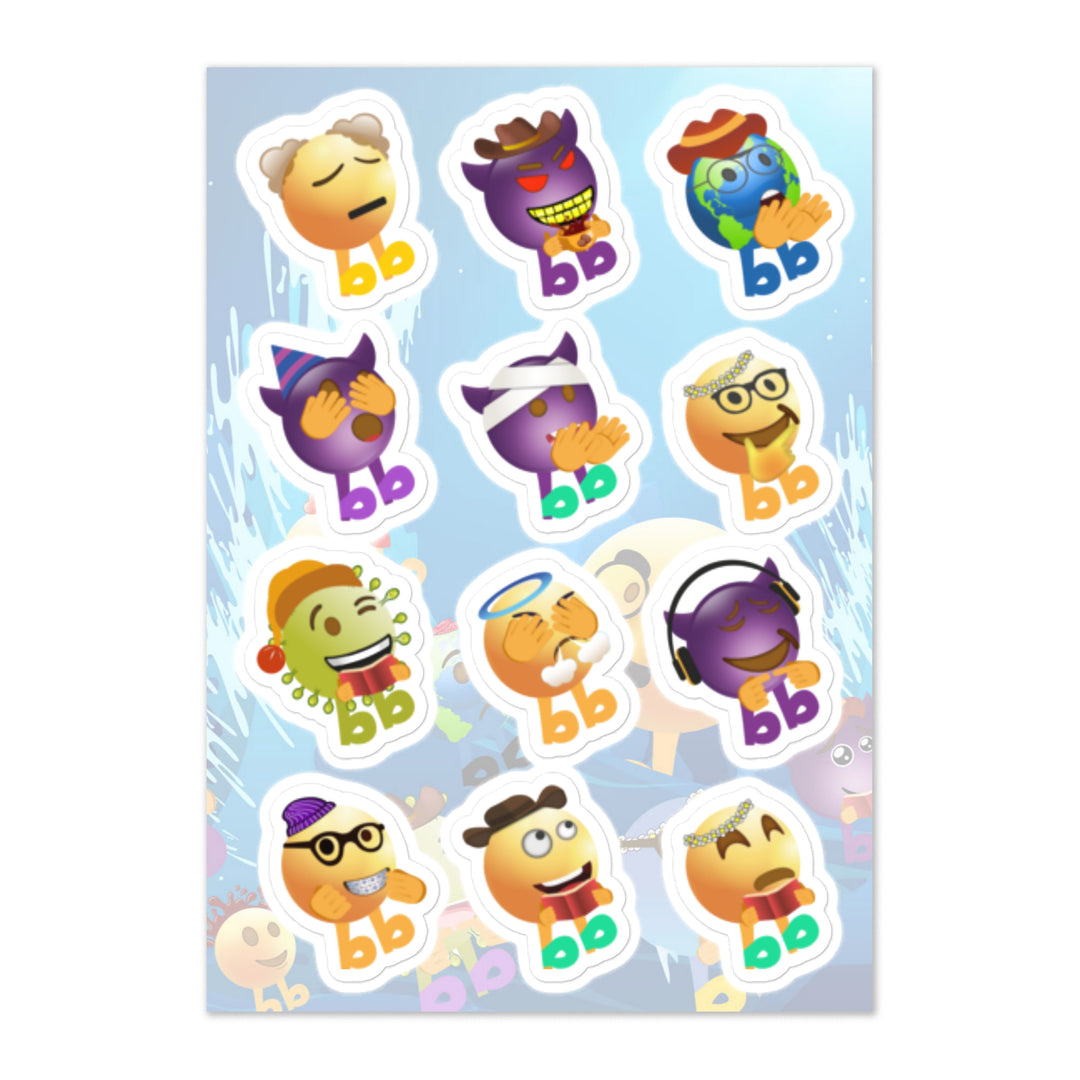 Megabb MaMa Stickers - Emojibb