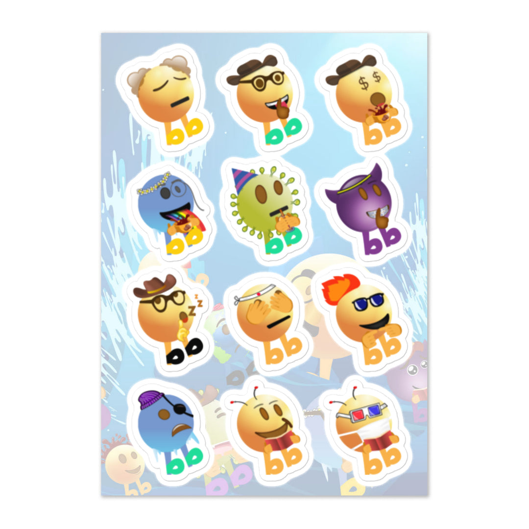 Megabb MaMa Stickers - Emojibb