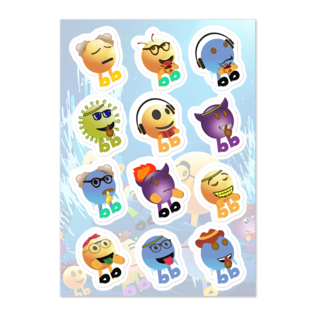 Megabb MaMa Stickers - Emojibb