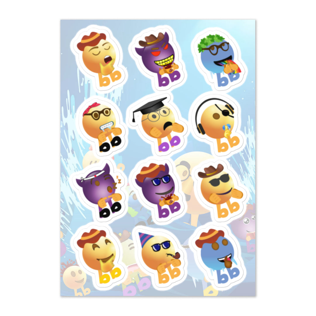 Megabb MaMa Stickers - Emojibb