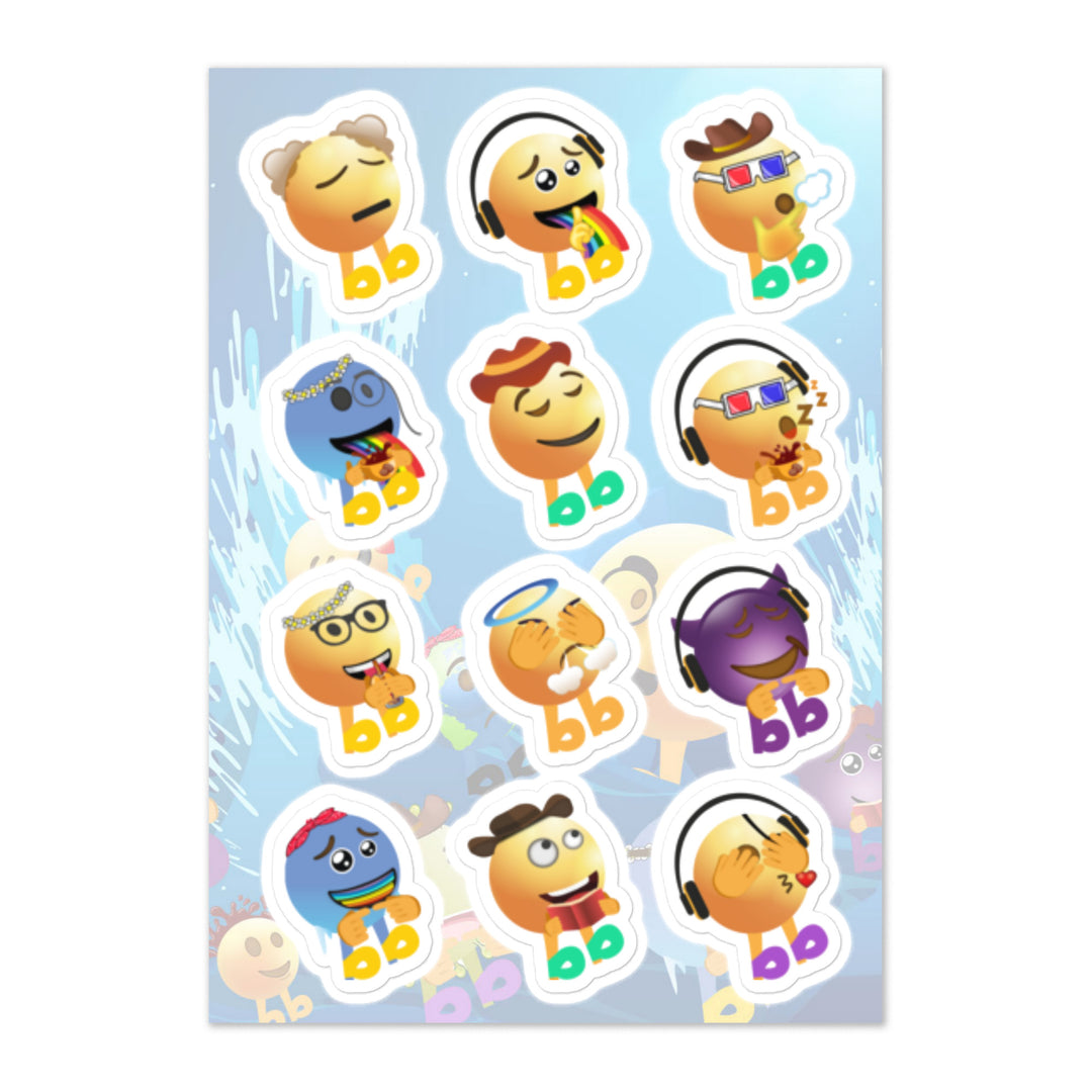 Megabb MaMa Stickers - Emojibb