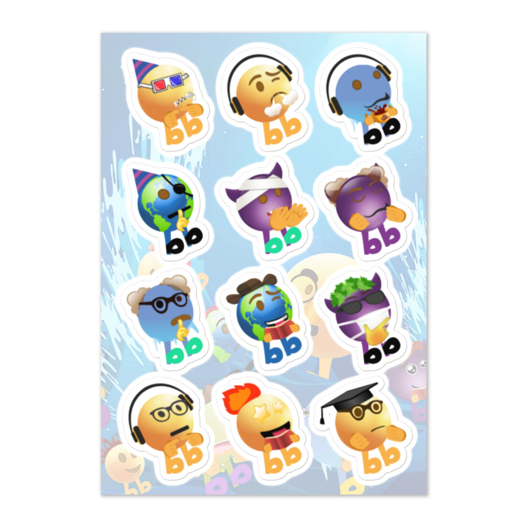 Megabb MaMa Stickers - Emojibb