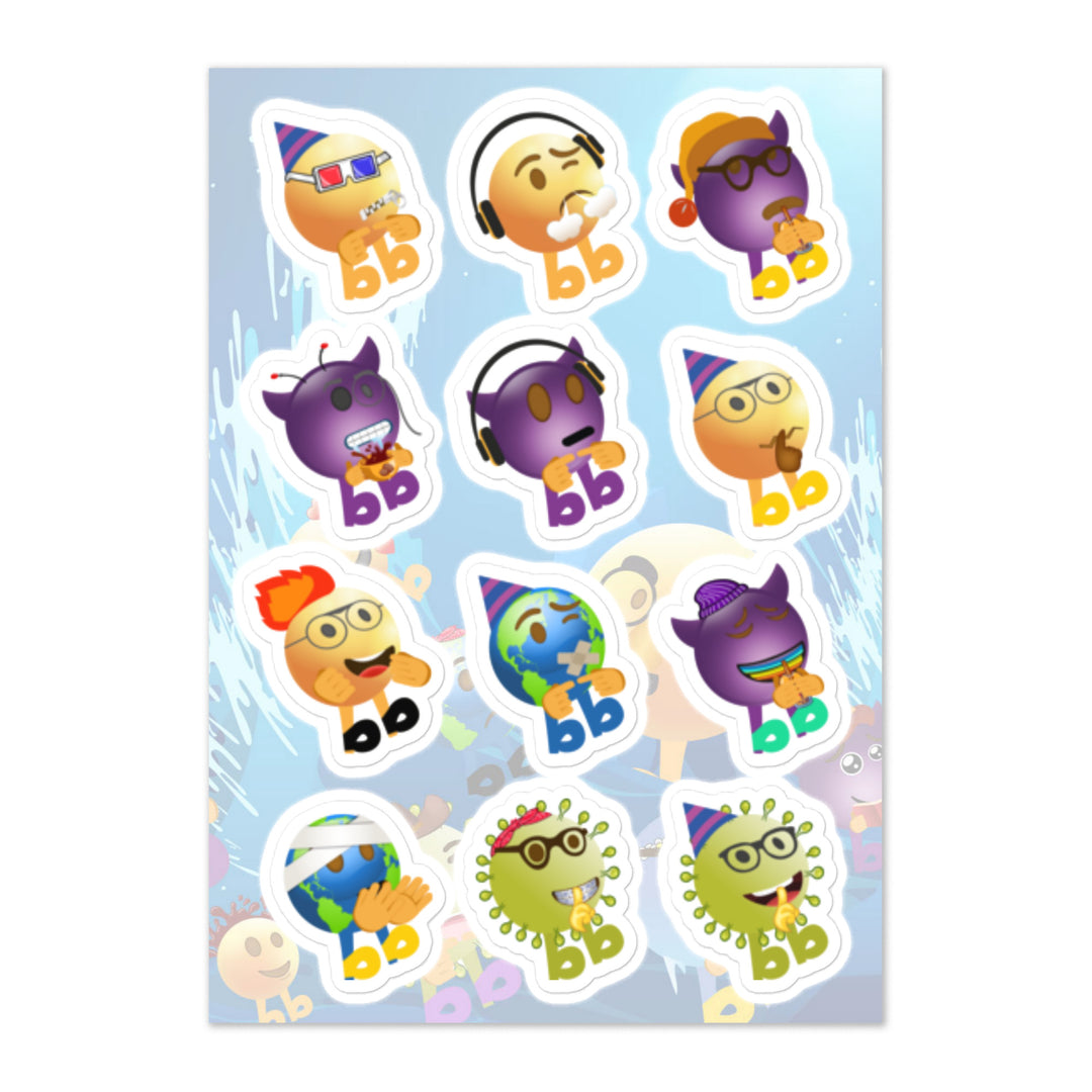 Megabb MaMa Stickers - Emojibb