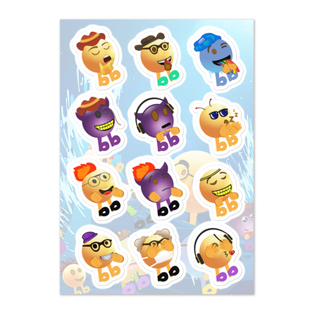 Megabb MaMa Stickers - Emojibb