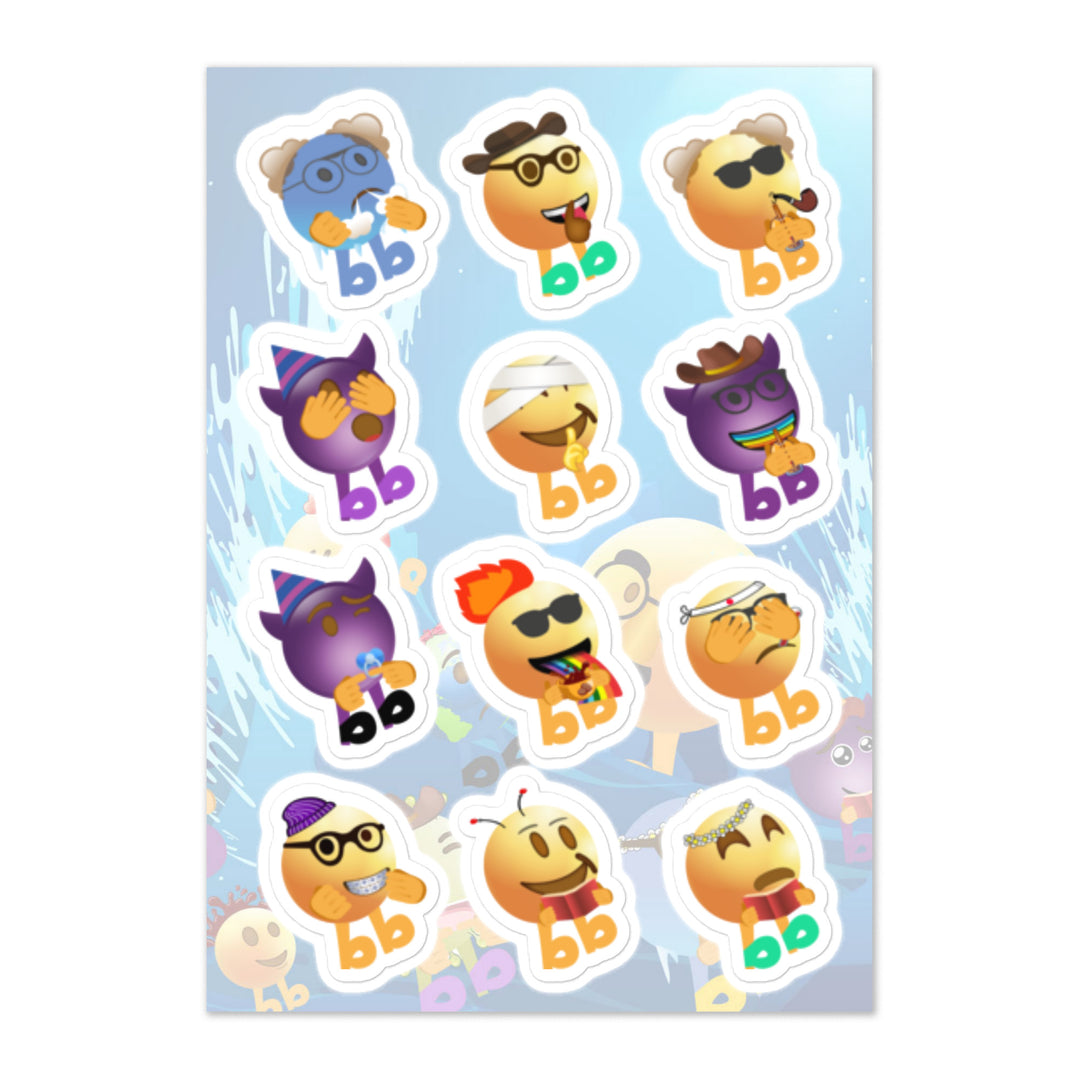 Megabb MaMa Stickers - Emojibb