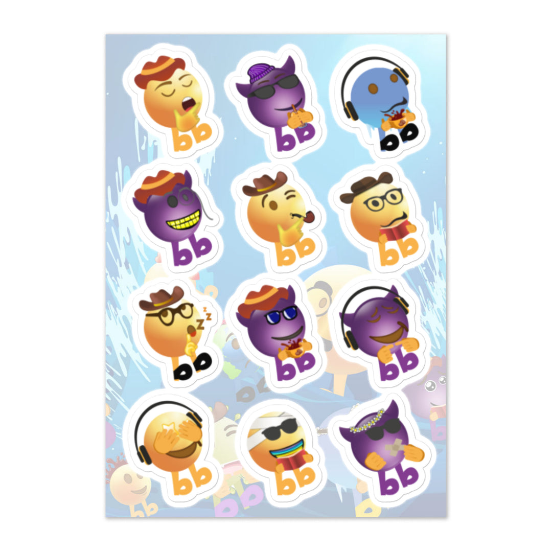 Megabb MaMa Stickers - Emojibb