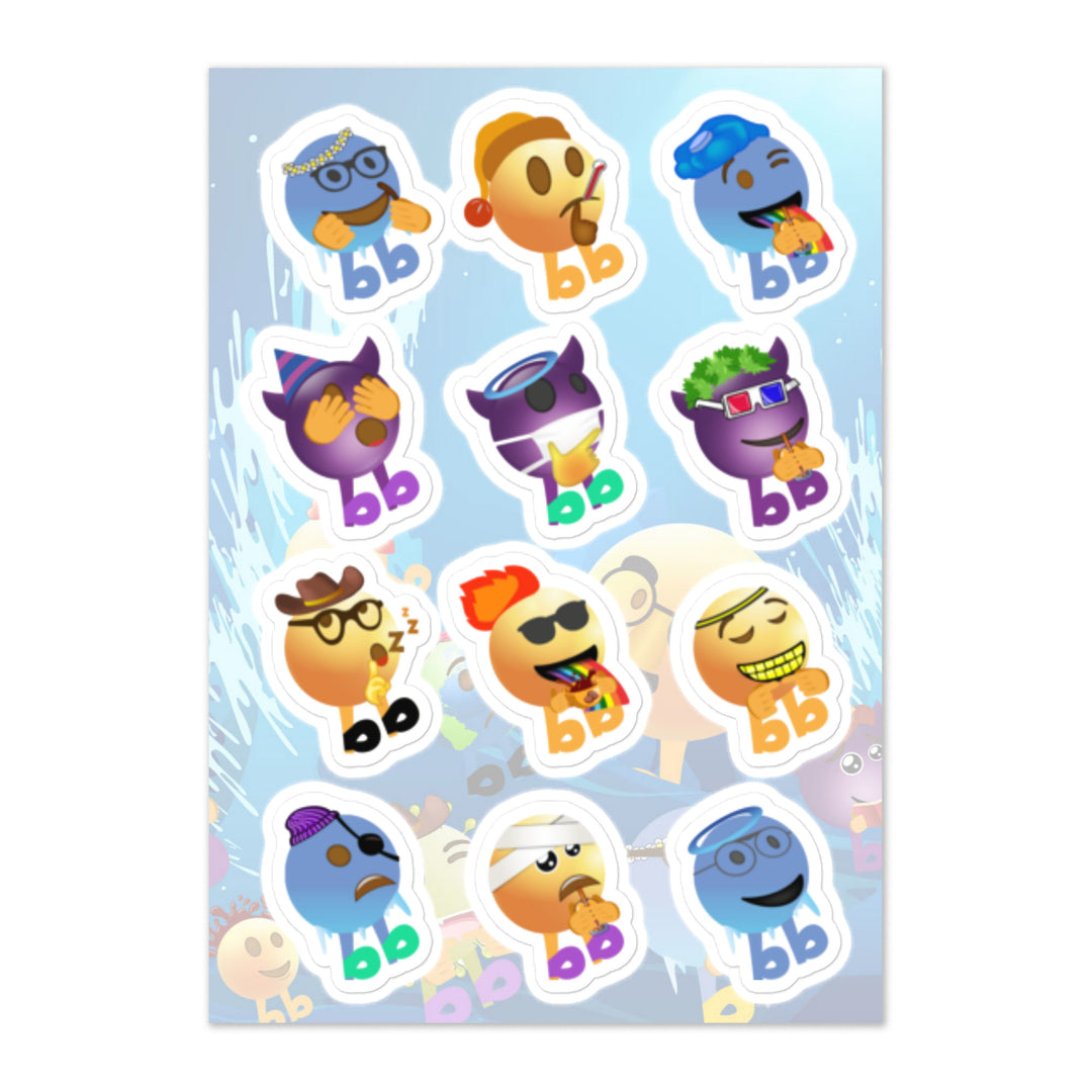 Megabb MaMa Stickers - Emojibb