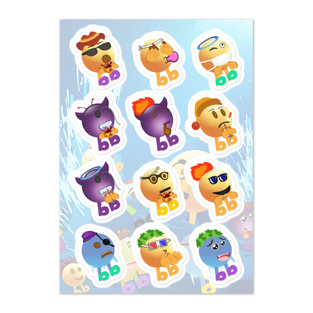 Megabb MaMa Stickers - Emojibb