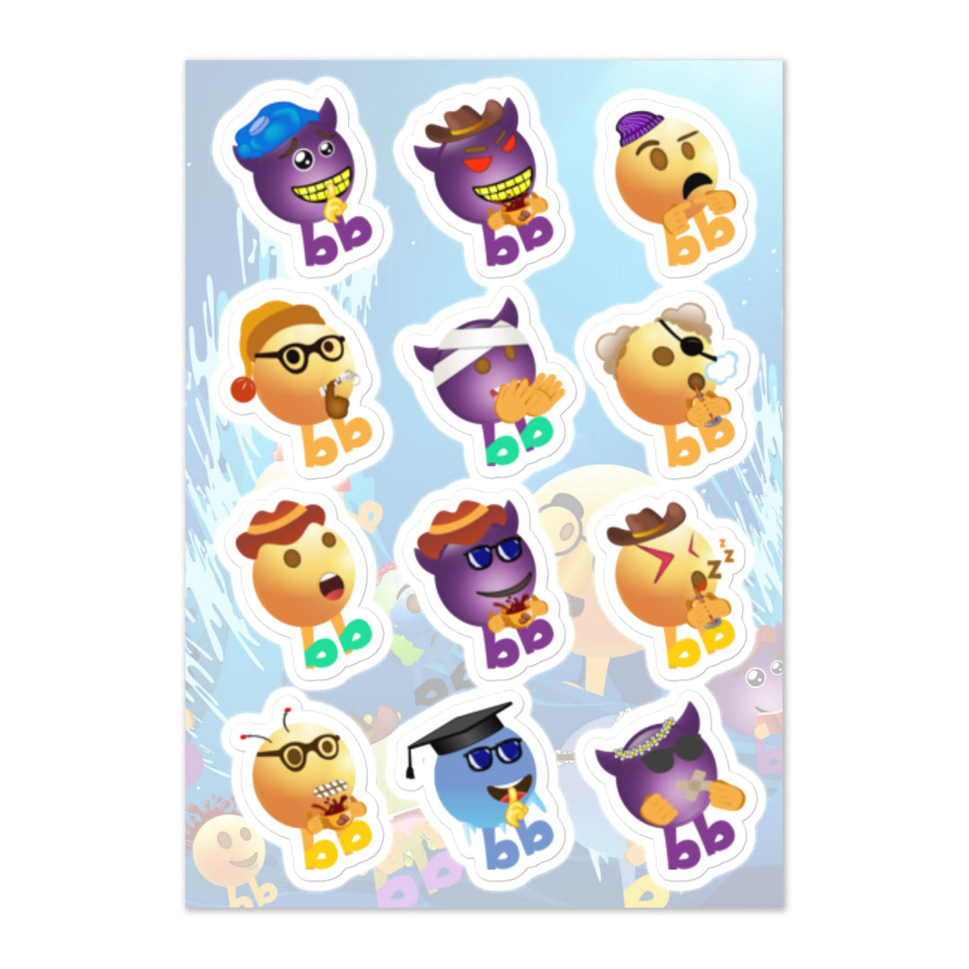 Megabb MaMa Stickers - Emojibb