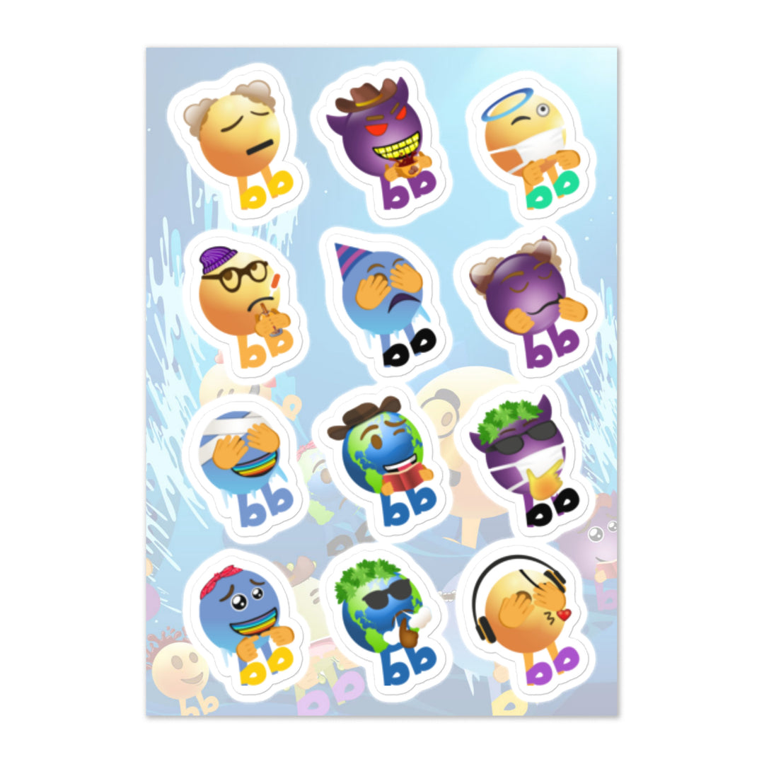 Megabb MaMa Stickers - Emojibb