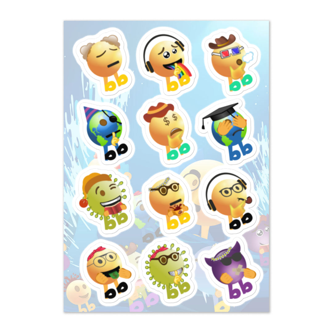 Megabb MaMa Stickers - Emojibb