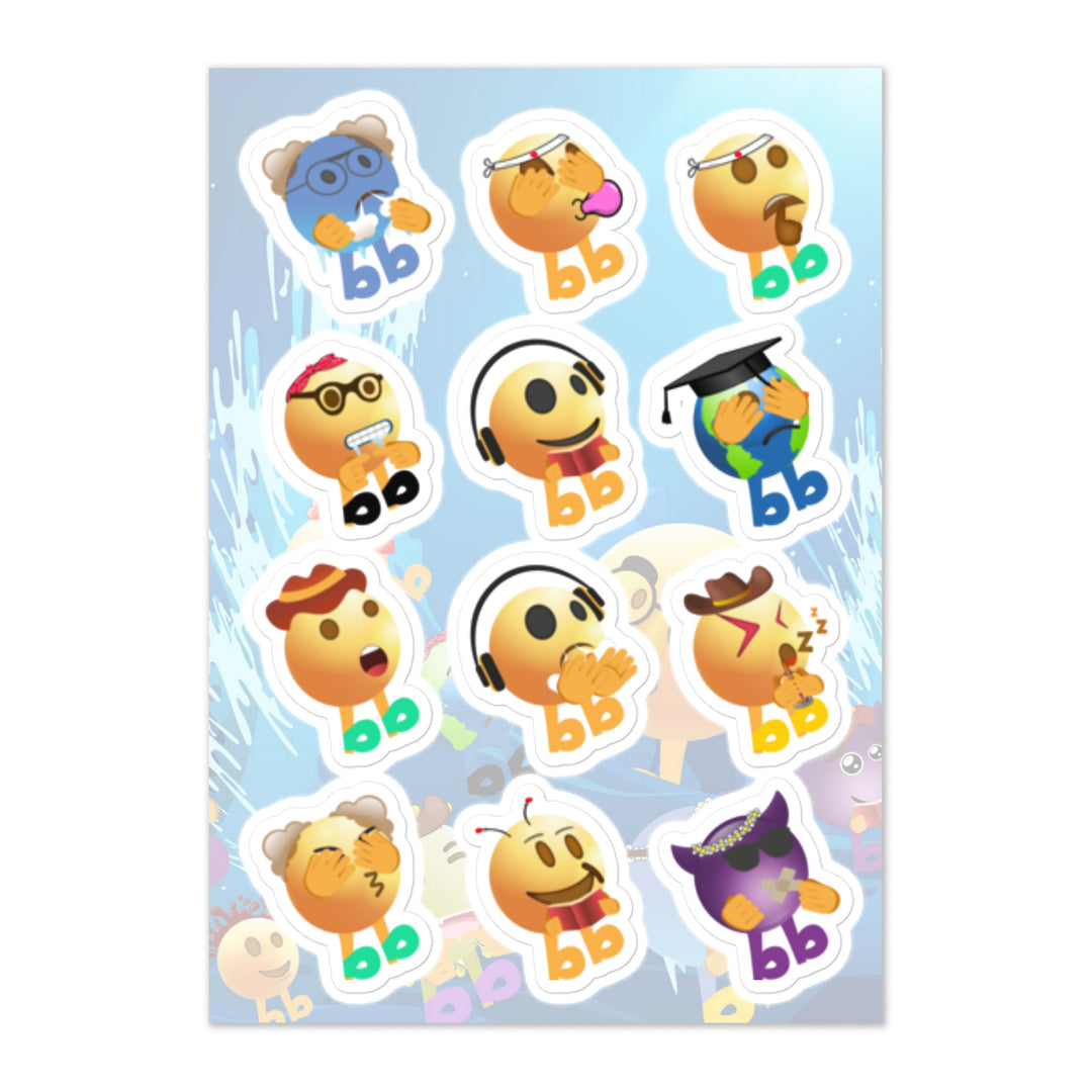 Megabb MaMa Stickers - Emojibb