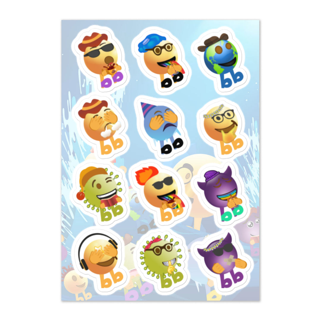 Megabb MaMa Stickers - Emojibb