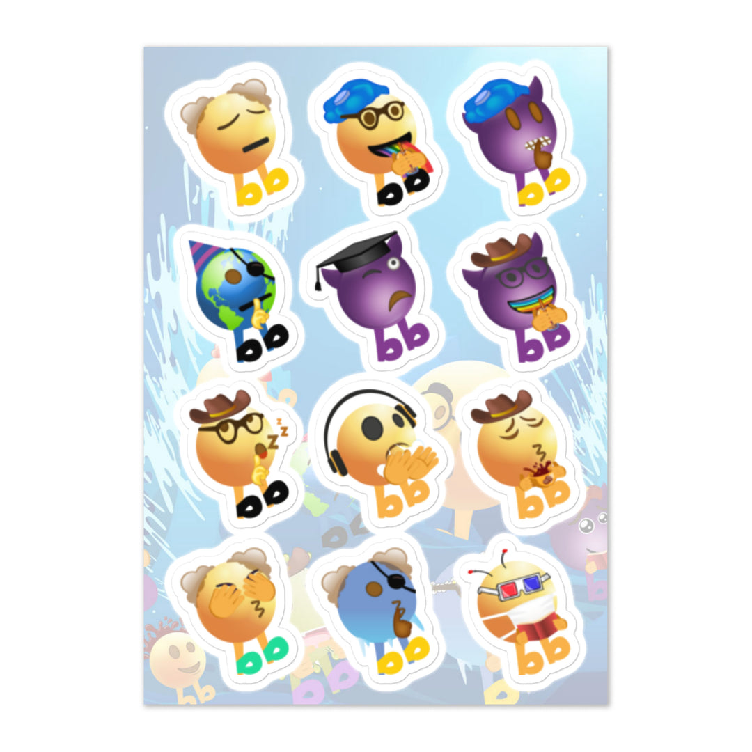 Megabb MaMa Stickers - Emojibb