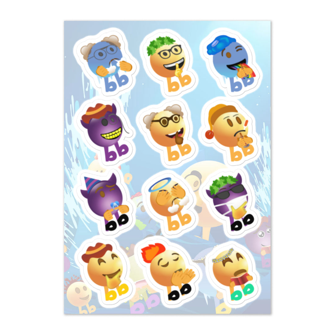 Megabb MaMa Stickers - Emojibb