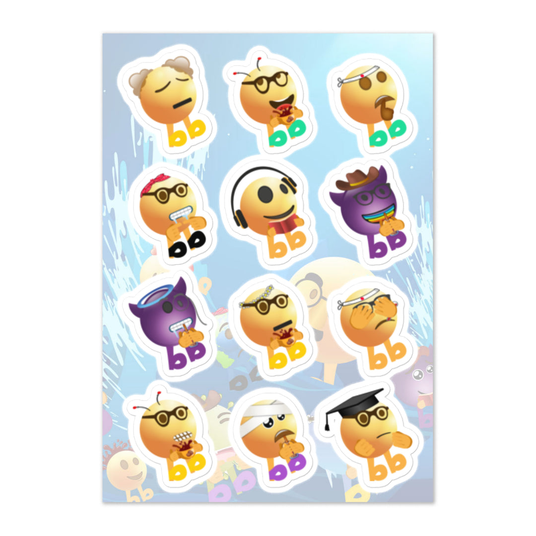 Megabb MaMa Stickers - Emojibb