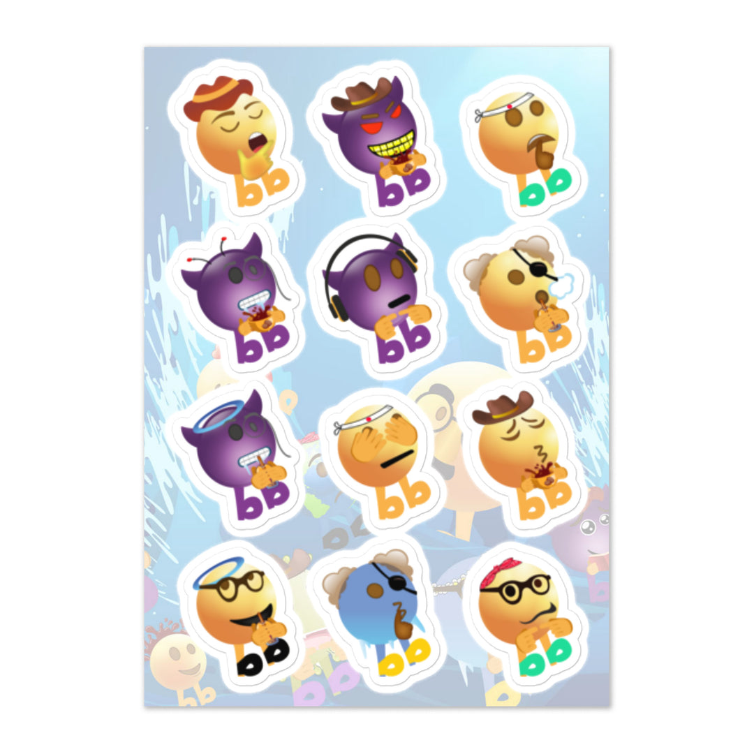 Megabb MaMa Stickers - Emojibb