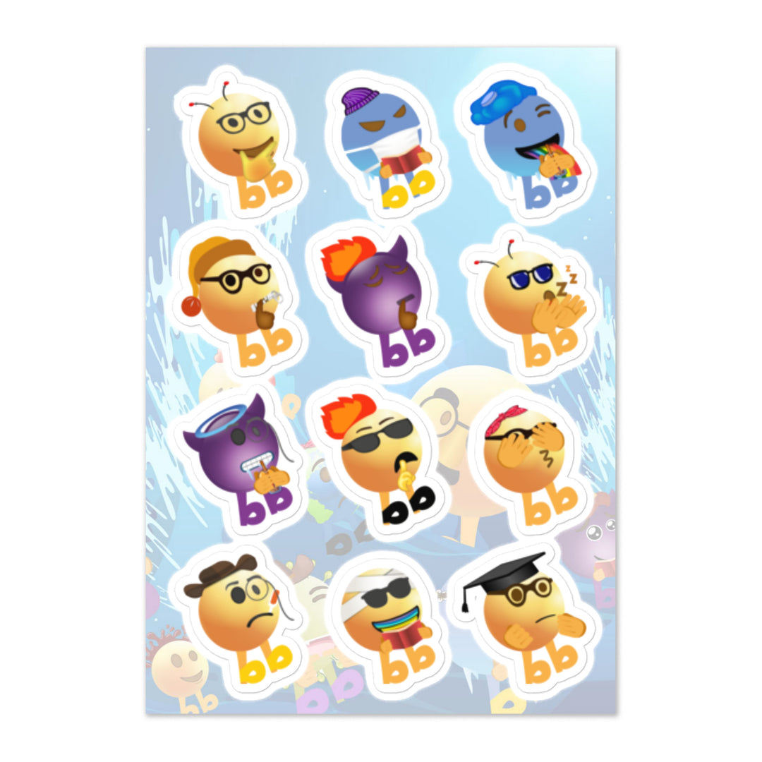 Megabb MaMa Stickers - Emojibb