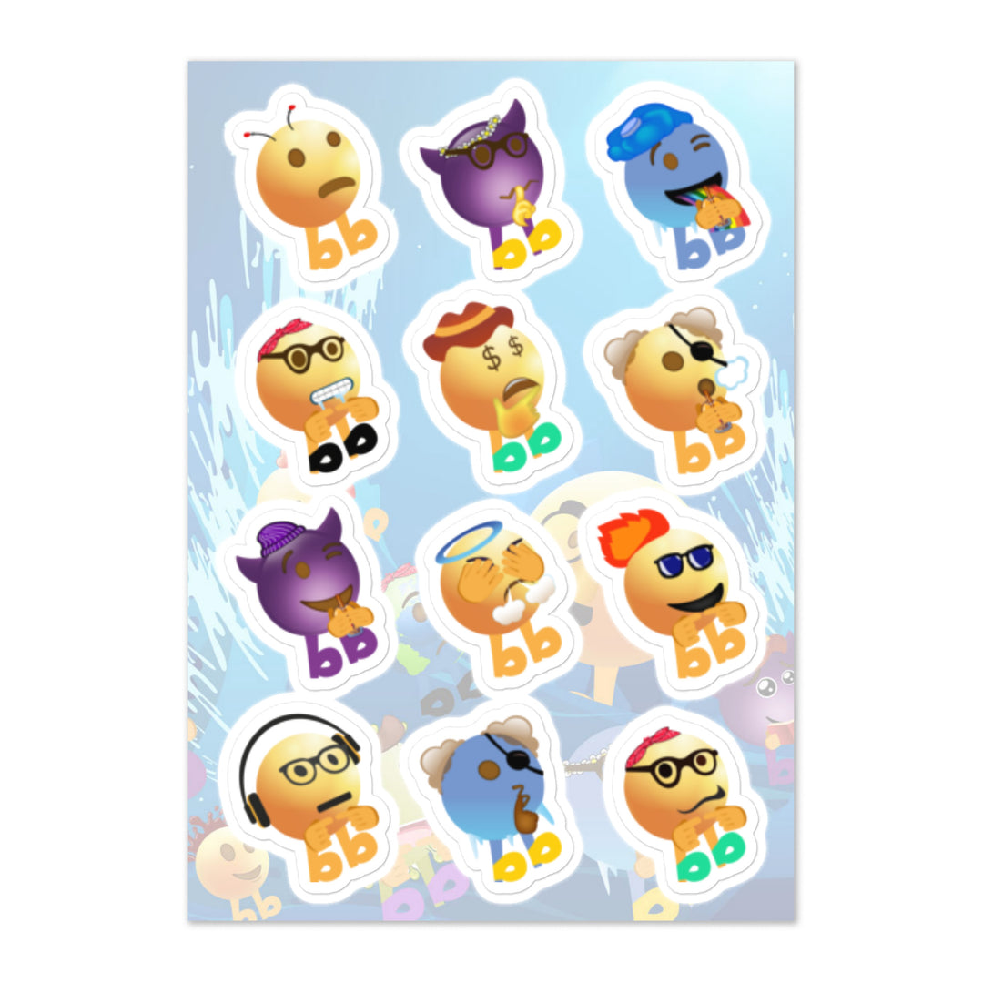 Megabb MaMa Stickers - Emojibb