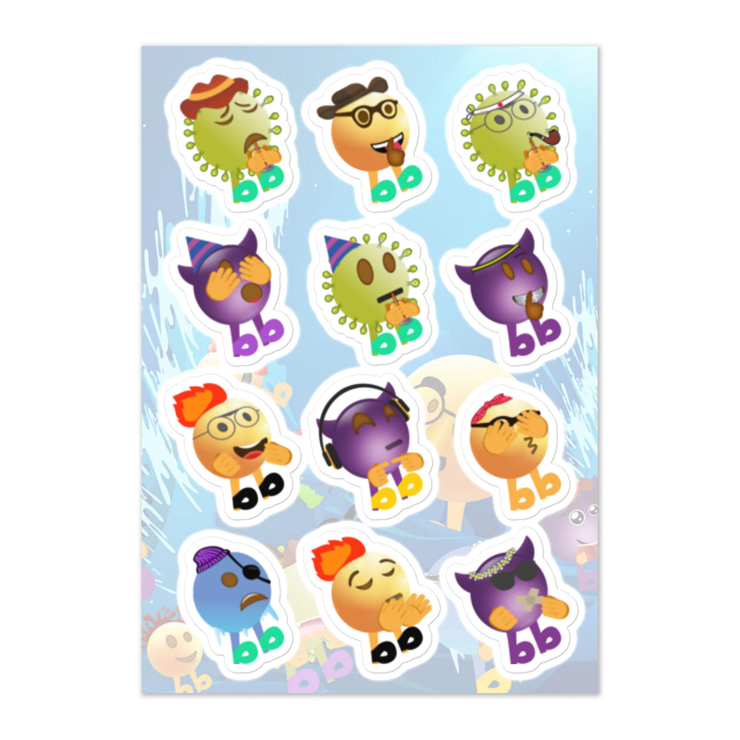 Megabb MaMa Stickers - Emojibb