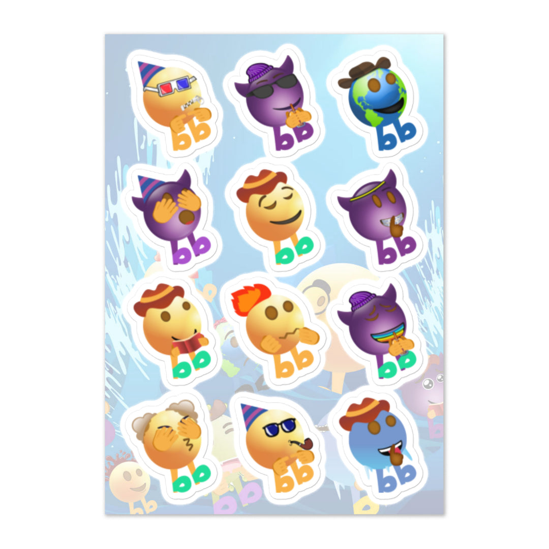 Megabb MaMa Stickers - Emojibb