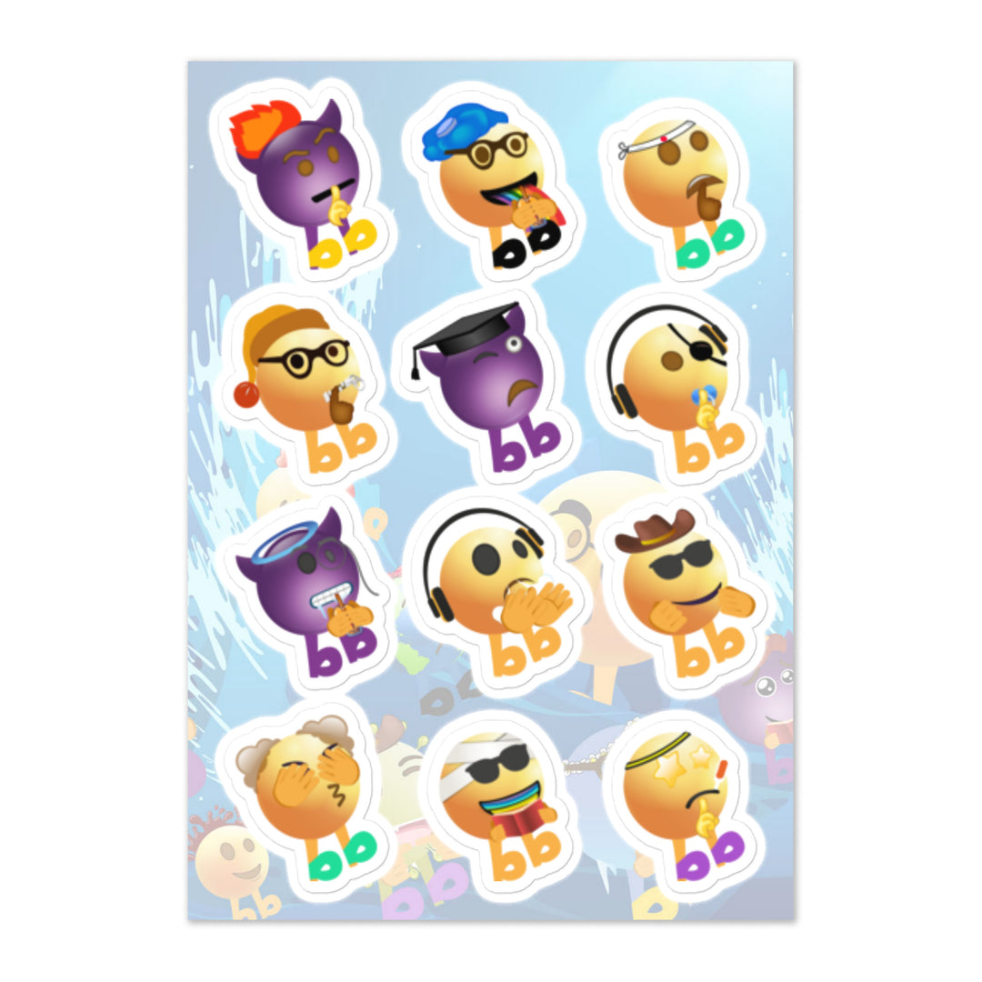 Megabb MaMa Stickers - Emojibb