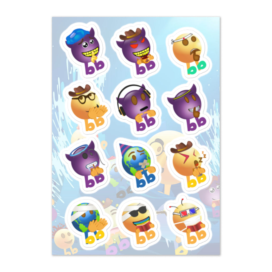 Megabb MaMa Stickers - Emojibb