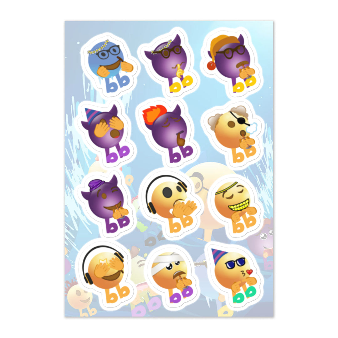 Megabb MaMa Stickers - Emojibb