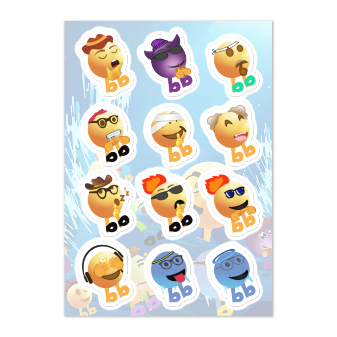 Megabb MaMa Stickers - Emojibb