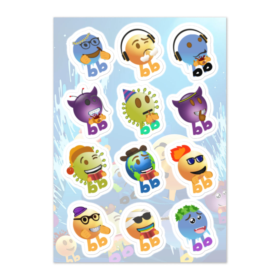 Megabb MaMa Stickers - Emojibb