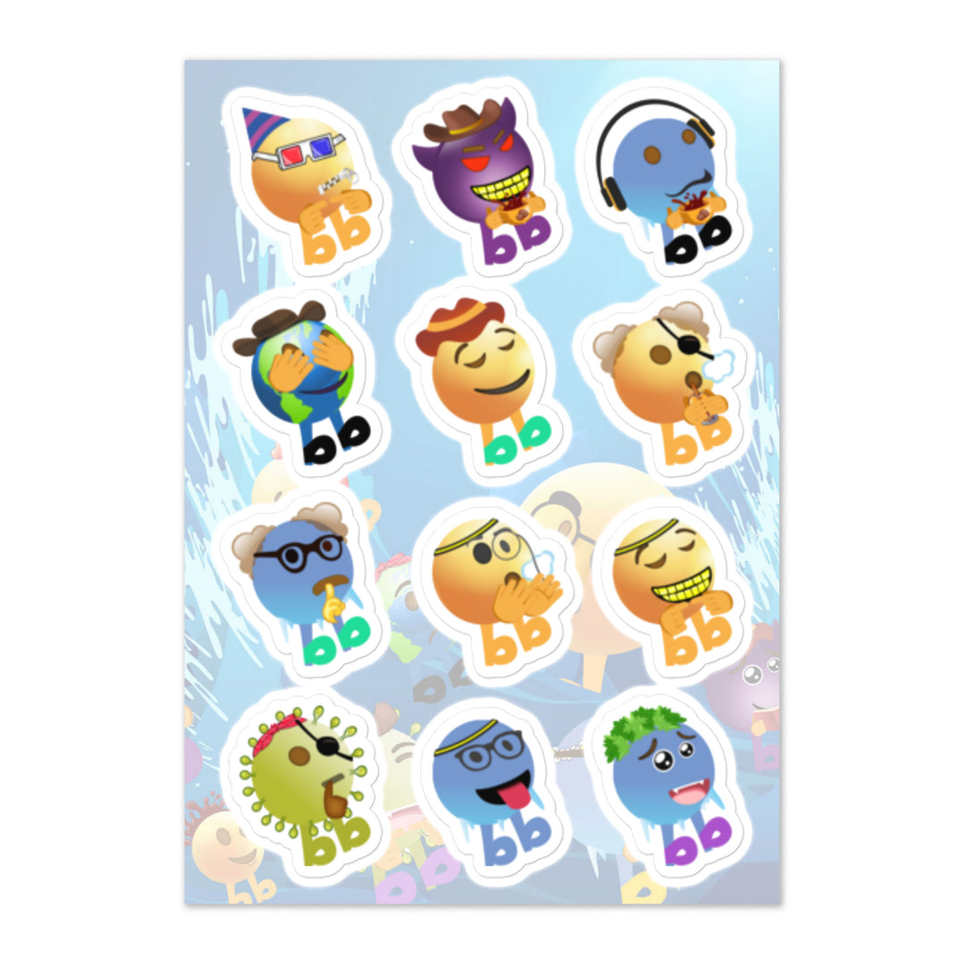 Megabb MaMa Stickers - Emojibb