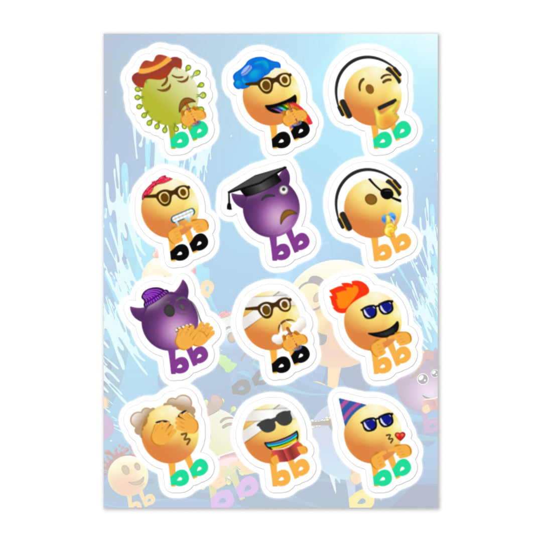 Megabb MaMa Stickers - Emojibb