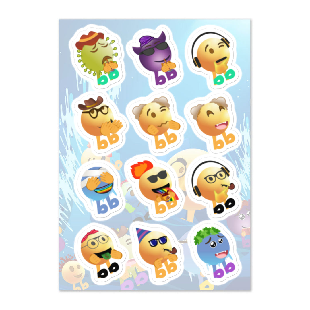 Megabb MaMa Stickers - Emojibb