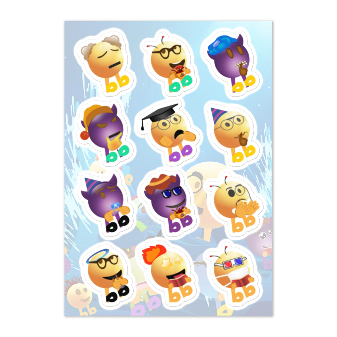 Megabb MaMa Stickers - Emojibb