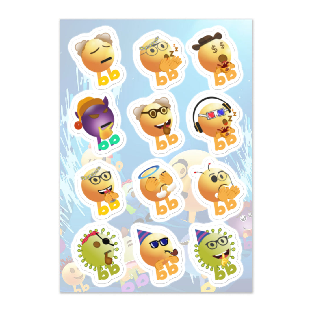 Megabb MaMa Stickers - Emojibb