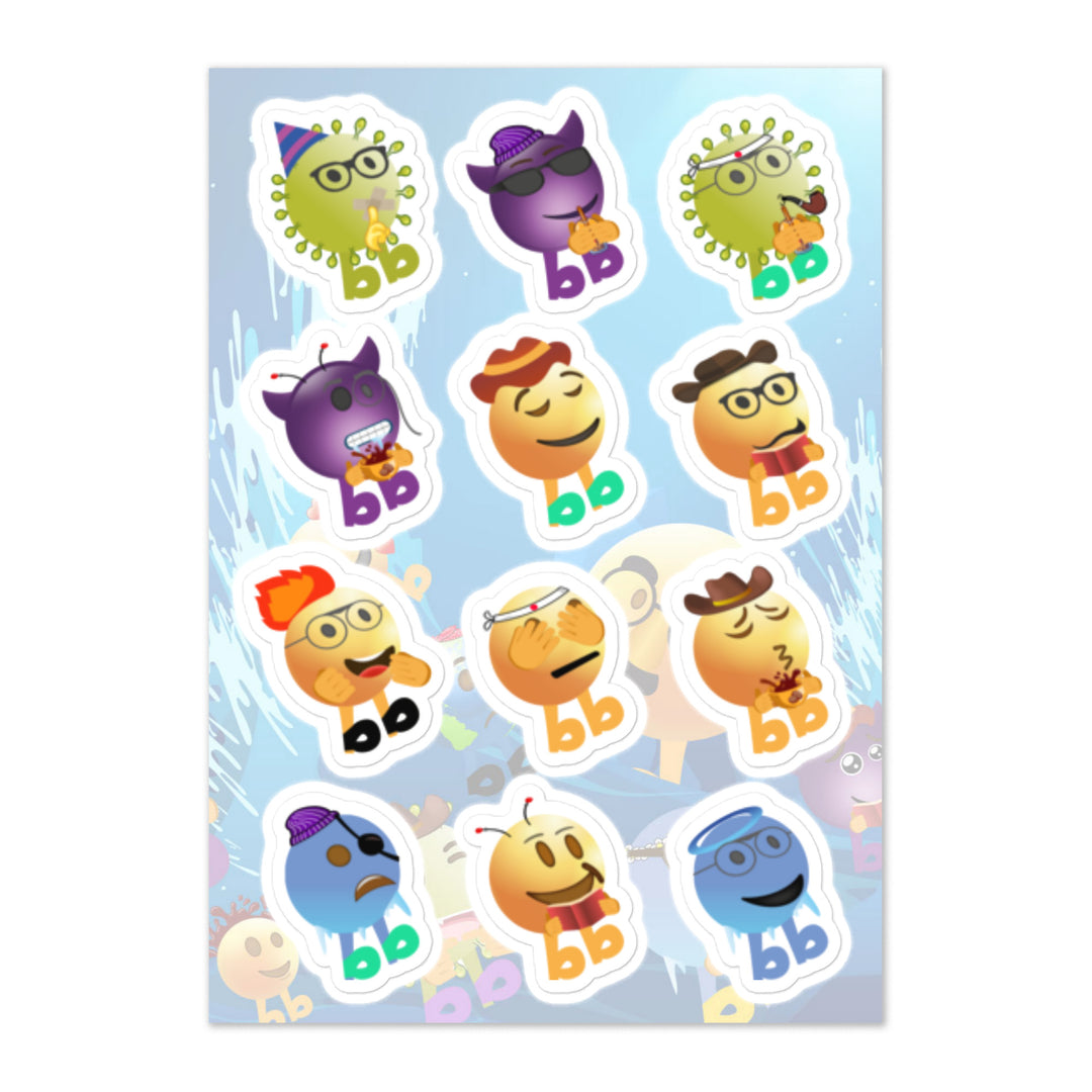 Megabb MaMa Stickers - Emojibb