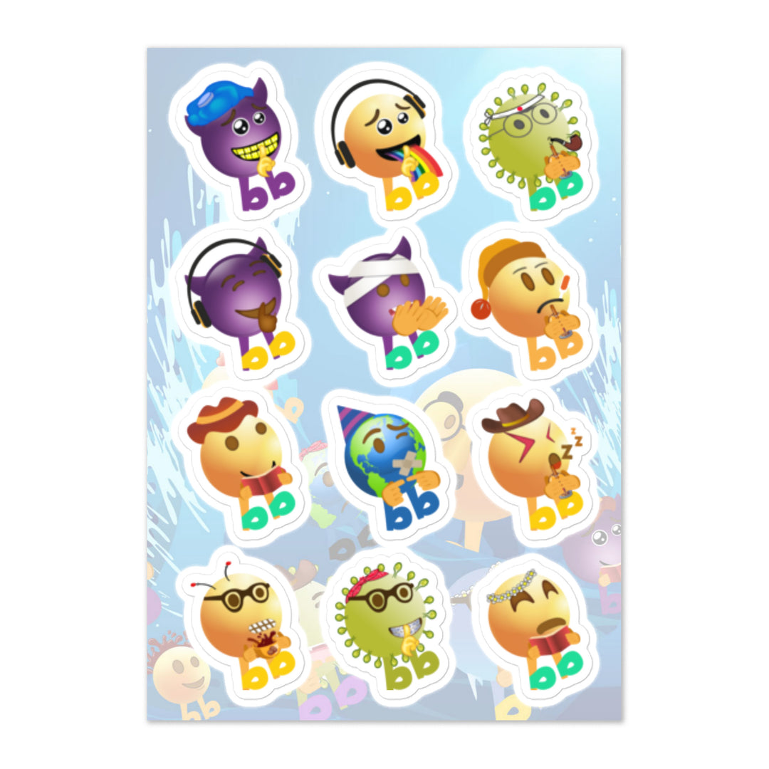 Megabb MaMa Stickers - Emojibb